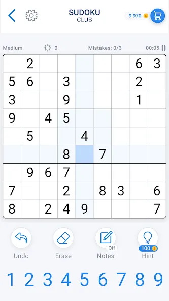 Взломанная Sudoku Game — Daily Puzzles  [МОД Бесконечные монеты] — стабильная версия apk на Андроид screen 3