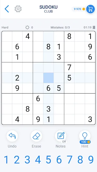 Взломанная Sudoku Game — Daily Puzzles  [МОД Бесконечные монеты] — стабильная версия apk на Андроид screen 4