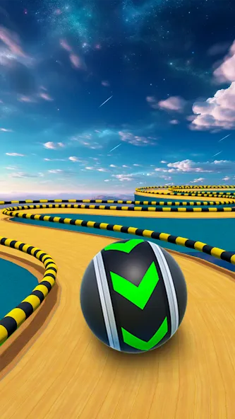 Скачать взлом Fast Ball Jump — Going Ball 3d (Скай Болл Джамп)  [МОД Много денег] — полная версия apk на Андроид screen 3