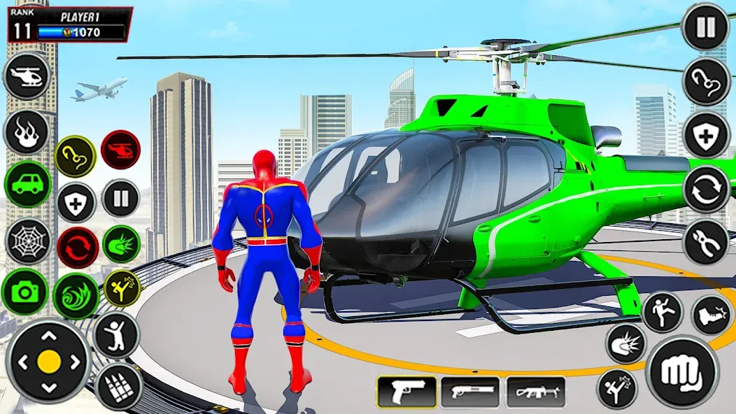 Скачать взлом Miami Superhero: Spider Games  [МОД Много денег] — полная версия apk на Андроид screen 2