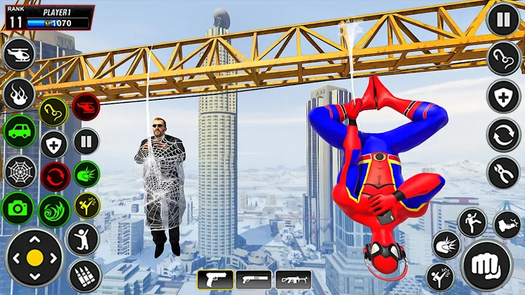 Скачать взлом Miami Superhero: Spider Games  [МОД Много денег] — полная версия apk на Андроид screen 5