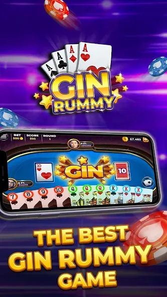 Скачать взломанную Gin Rummy — Card Game (Джин Рами)  [МОД Mega Pack] — стабильная версия apk на Андроид screen 5