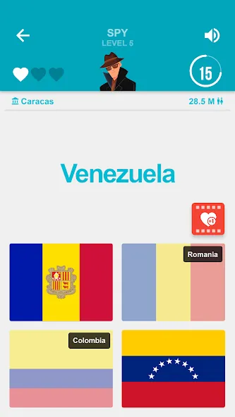 Скачать взломанную Flags  [МОД Много монет] — стабильная версия apk на Андроид screen 4