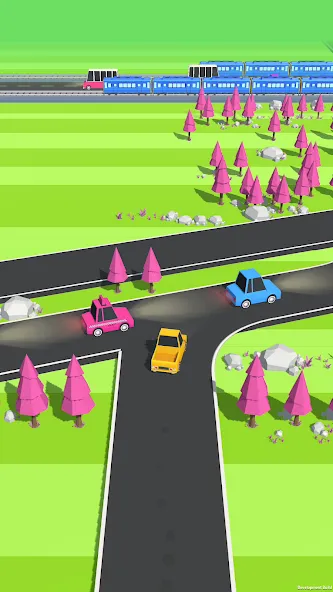 Скачать взлом Traffic Run!: Driving Game  [МОД Много монет] — последняя версия apk на Андроид screen 5