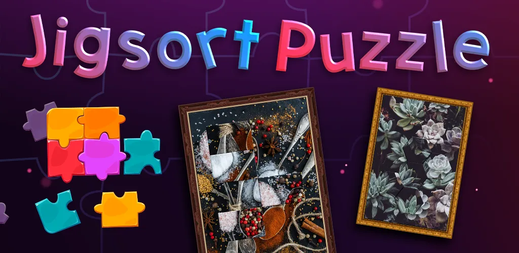 Взломанная Jigsaw Puzzle — Jigsort Master (Джигсорт Пазл)  [МОД Много монет] — стабильная версия apk на Андроид screen 1