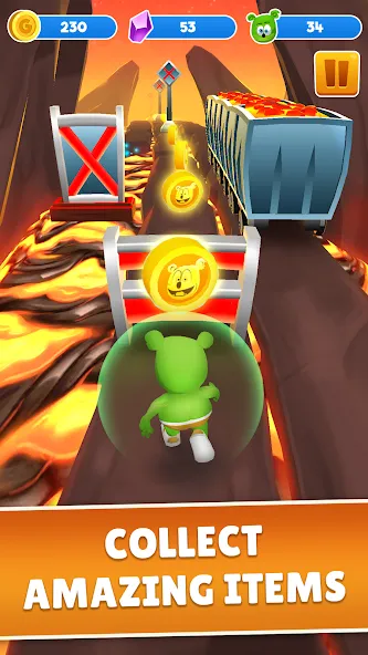 Взлом Gummy Bear Run: Running Games (Гамми Бер Ран)  [МОД Много монет] — последняя версия apk на Андроид screen 4