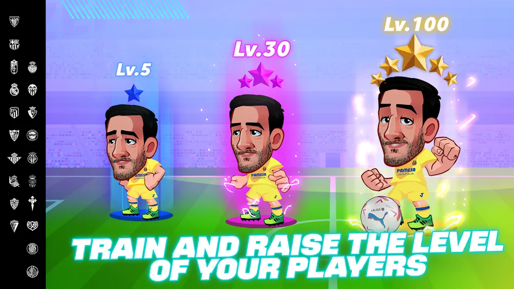 Скачать взломанную LALIGA Head Football 23 SOCCER (Хед Футбол)  [МОД Mega Pack] — полная версия apk на Андроид screen 3