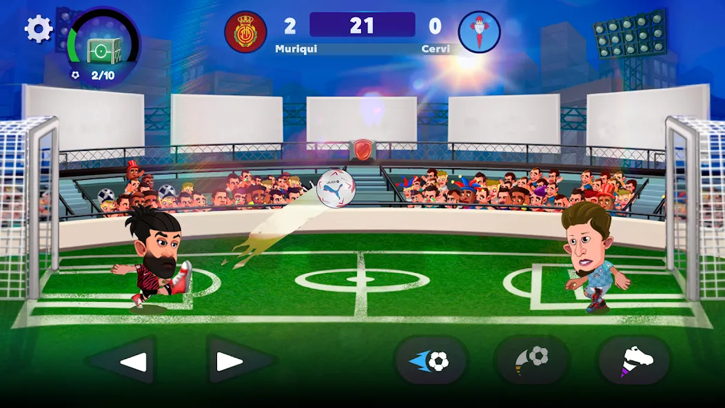 Скачать взломанную LALIGA Head Football 23 SOCCER (Хед Футбол)  [МОД Mega Pack] — полная версия apk на Андроид screen 5