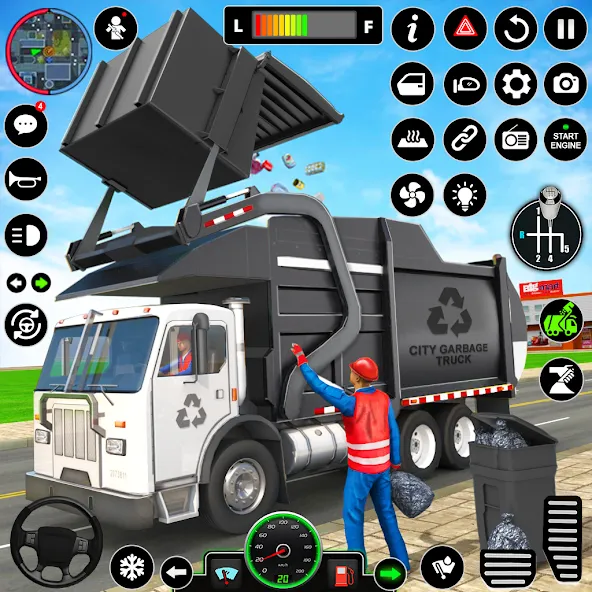 Скачать взлом Truck Driving Games Truck Game (Трак Драйвинг игры Трак игра)  [МОД Бесконечные деньги] — последняя версия apk на Андроид screen 1