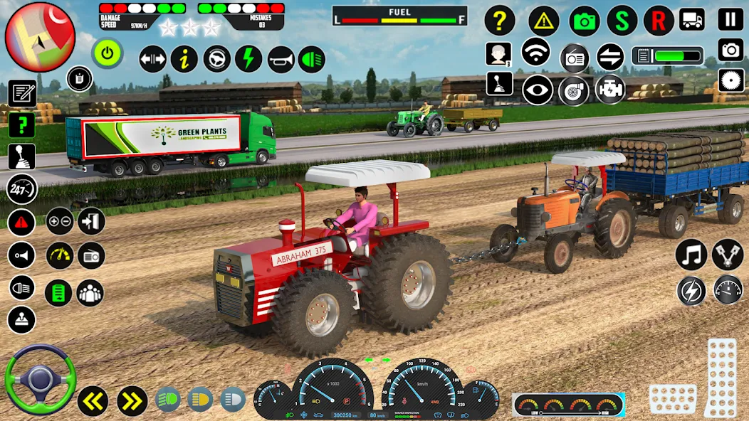 Взломанная Farming Tractor Game Simulator (Фарминг Трактор Игра Симулятор)  [МОД Бесконечные монеты] — последняя версия apk на Андроид screen 4