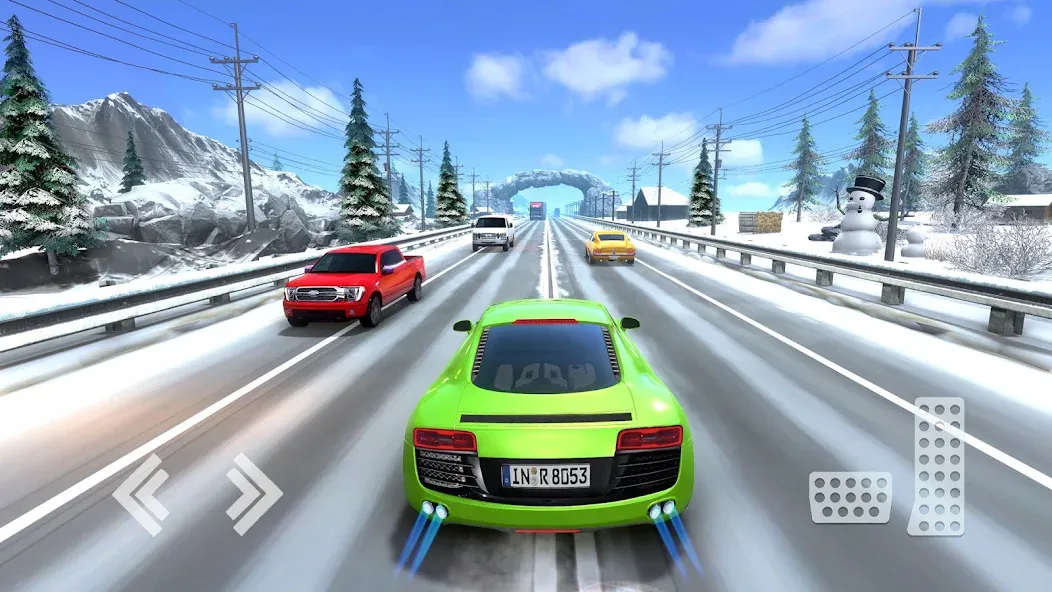 Взлом Real Highway Car Racing Games  [МОД Unlimited Money] — полная версия apk на Андроид screen 3