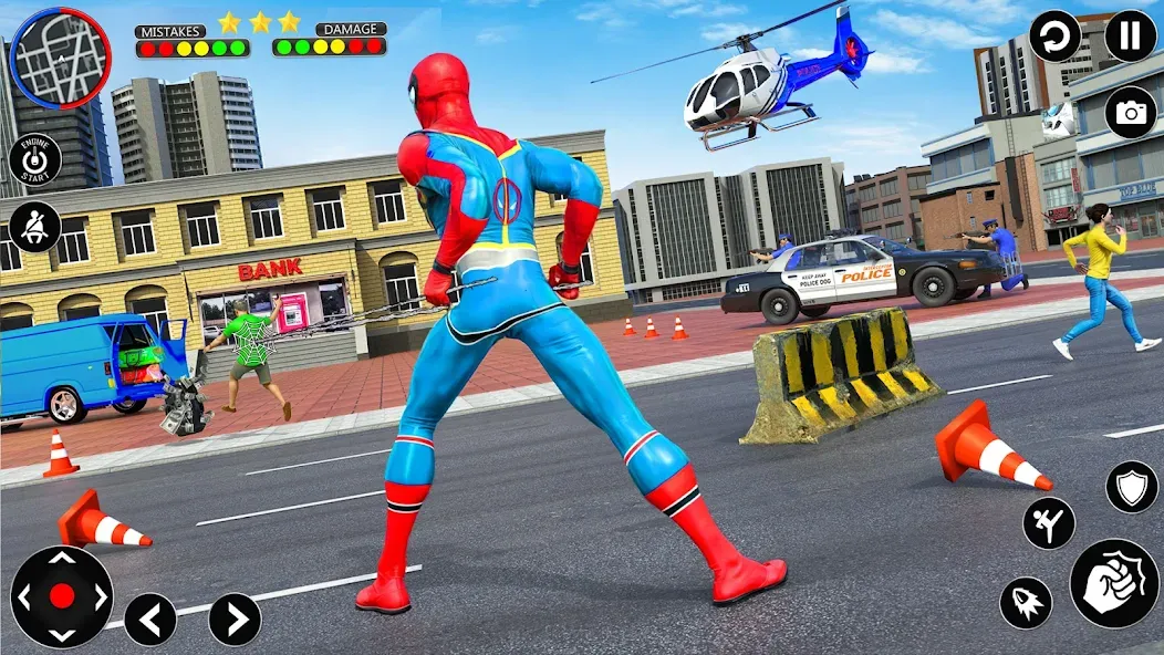 Скачать взломанную Spider Rope Hero Spider Games  [МОД Меню] — последняя версия apk на Андроид screen 3