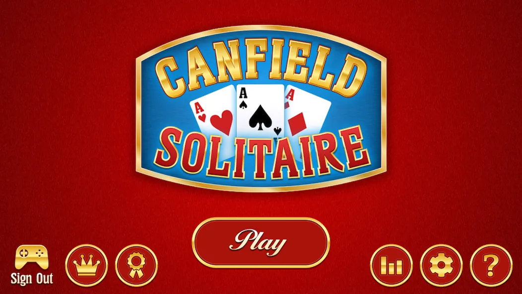 Скачать взломанную Canfield Solitaire (Кэнфилд пасьянс)  [МОД Unlocked] — полная версия apk на Андроид screen 4