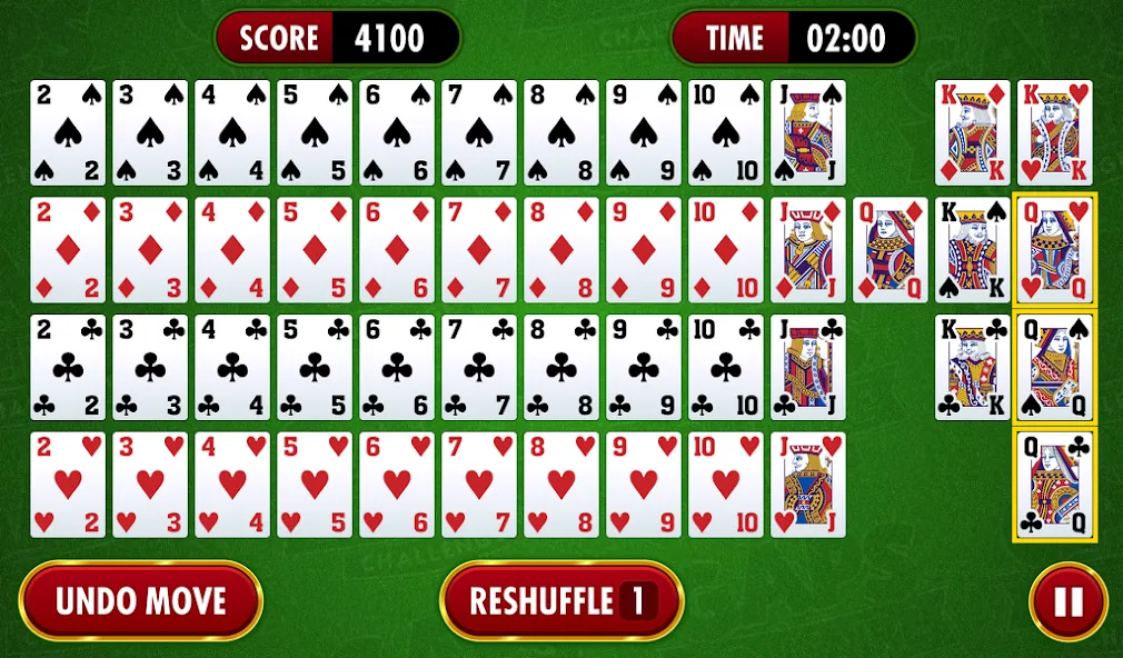 Взлом Gaps Solitaire Challenge (Гапс Солитер Челлендж)  [МОД Unlocked] — стабильная версия apk на Андроид screen 2