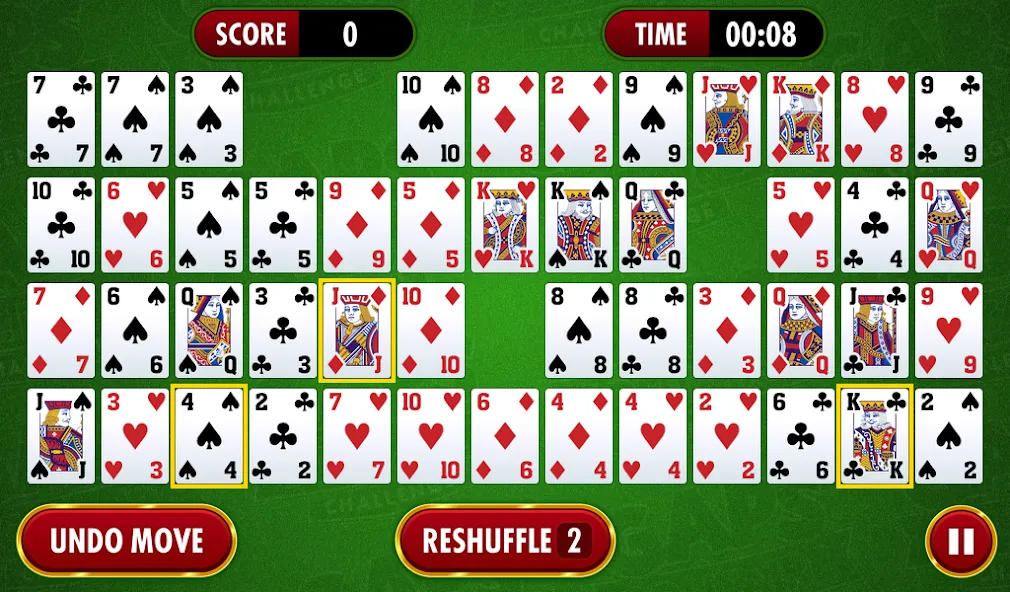 Взлом Gaps Solitaire Challenge (Гапс Солитер Челлендж)  [МОД Unlocked] — стабильная версия apk на Андроид screen 4