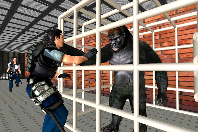 Скачать взлом Gorilla Smash City Escape Jail  [МОД Меню] — полная версия apk на Андроид screen 3