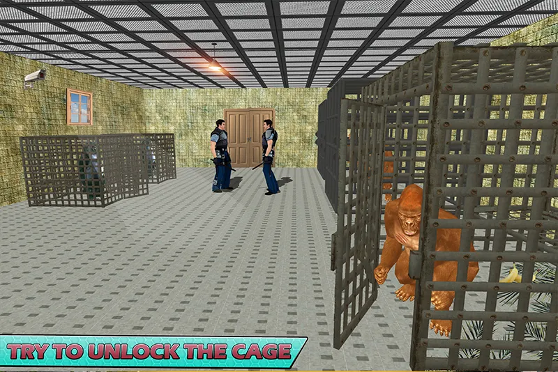 Скачать взлом Gorilla Smash City Escape Jail  [МОД Меню] — полная версия apk на Андроид screen 4