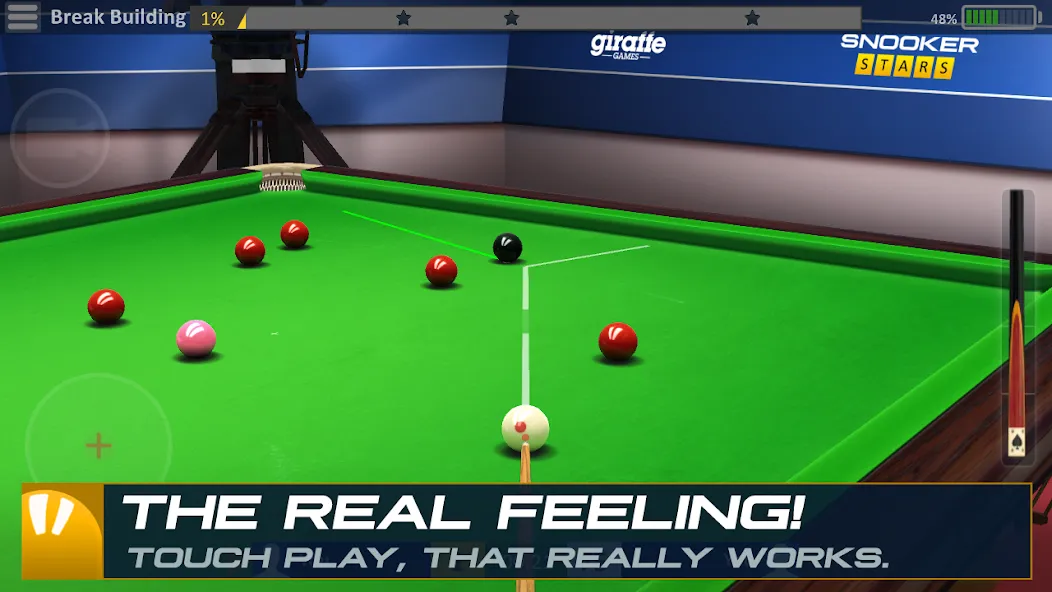 Взломанная Snooker Stars — 3D Online Spor (Снукер Старс)  [МОД Mega Pack] — последняя версия apk на Андроид screen 2