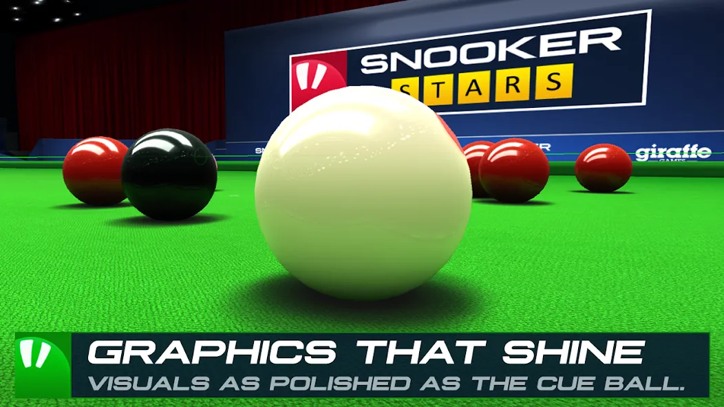 Взломанная Snooker Stars — 3D Online Spor (Снукер Старс)  [МОД Mega Pack] — последняя версия apk на Андроид screen 3