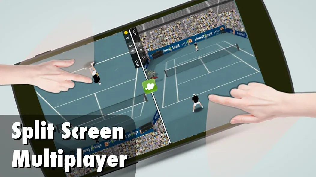 Взломанная Tennis Champion 3D — Online Sp  [МОД Menu] — стабильная версия apk на Андроид screen 4