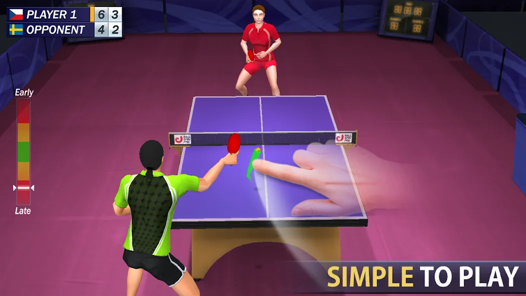 Взлом Table Tennis  [МОД Menu] — полная версия apk на Андроид screen 1