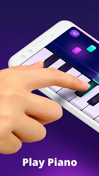 Скачать взлом Piano — Play & Learn Music (Пиано)  [МОД Бесконечные монеты] — последняя версия apk на Андроид screen 1