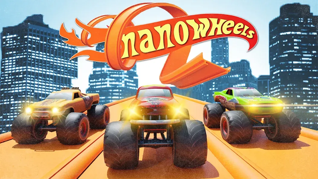 Взлом Nano Monster Truck Jam Game  [МОД Много монет] — стабильная версия apk на Андроид screen 1