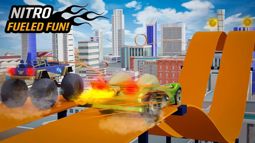 Взлом Nano Monster Truck Jam Game  [МОД Много монет] — стабильная версия apk на Андроид screen 4