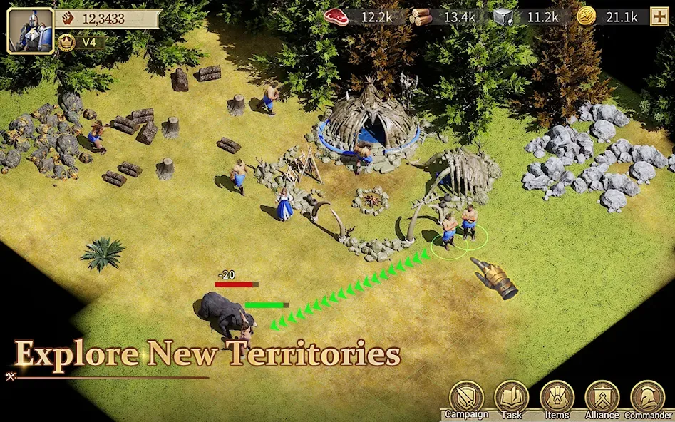 Взлом Game of Empires:Warring Realms (Уорринг Нейшенс)  [МОД Много монет] — стабильная версия apk на Андроид screen 2