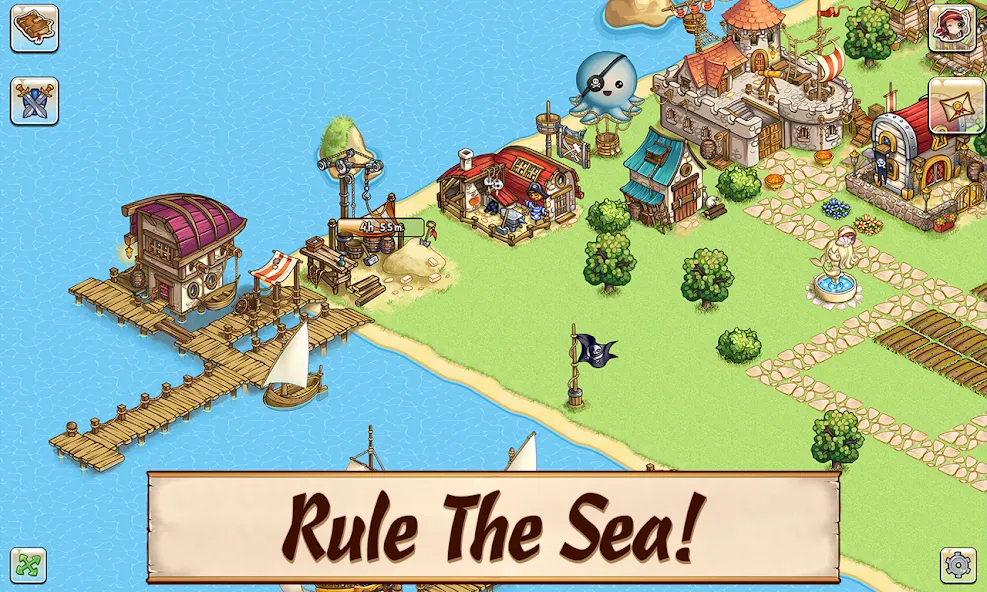 Взлом Pirates of Everseas (Пираты Эверсис)  [МОД Unlimited Money] — последняя версия apk на Андроид screen 4