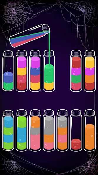 Взлом Soda Sort: Water Color Puzzle (Сода Сорт)  [МОД Unlimited Money] — последняя версия apk на Андроид screen 5