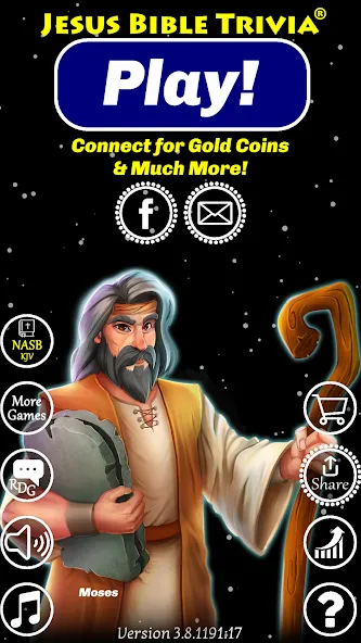 Скачать взлом Jesus Bible Trivia Games Quiz (Джизус Библ Тривиа Геймс Квиз)  [МОД Много денег] — последняя версия apk на Андроид screen 1