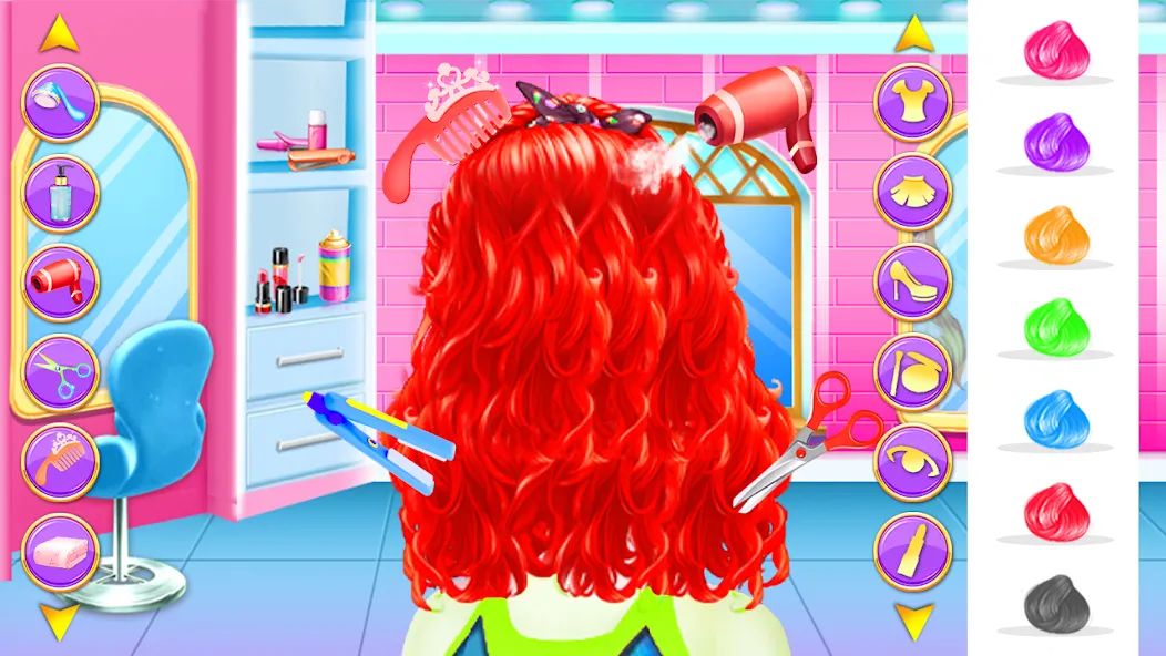 Взломанная Fashion Braid Hairstyles Salon  [МОД Unlimited Money] — стабильная версия apk на Андроид screen 1