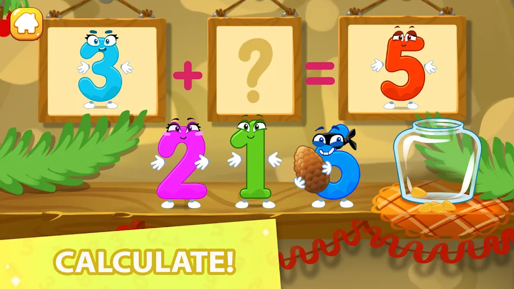 Взломанная Numbers for kid Learn to count  [МОД Menu] — полная версия apk на Андроид screen 5