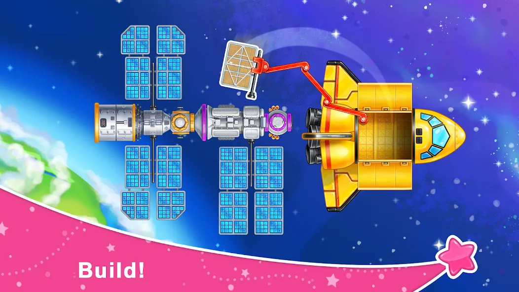 Скачать взлом Rocket 4 space games Spaceship  [МОД Menu] — последняя версия apk на Андроид screen 3