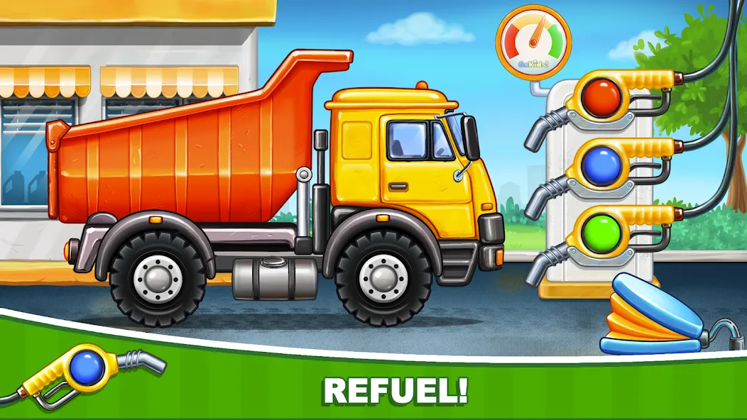 Взломанная Car games Bulldozer for kids 5  [МОД Бесконечные монеты] — полная версия apk на Андроид screen 2