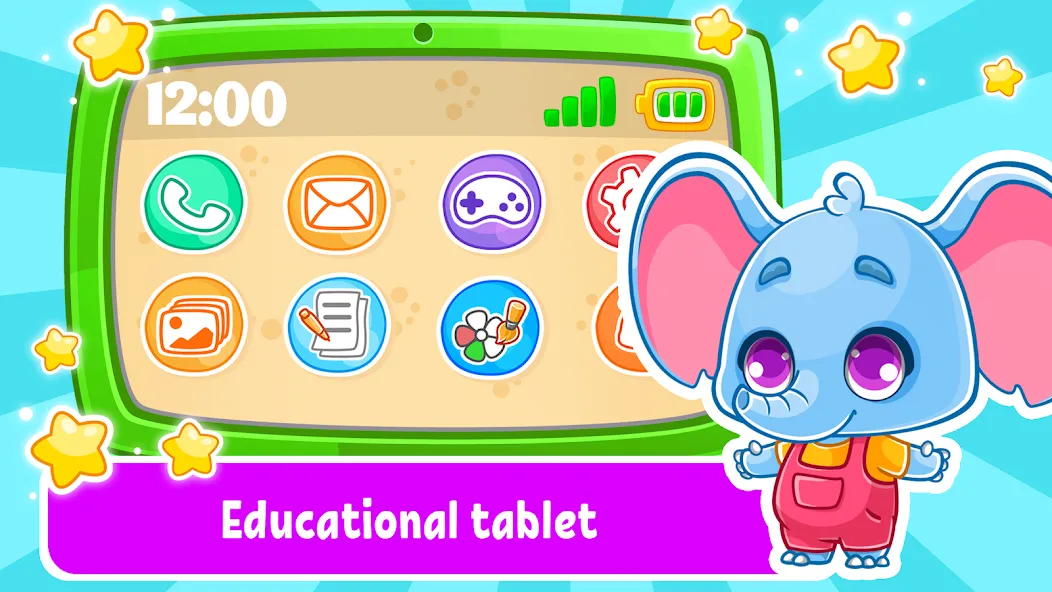 Скачать взлом Babyphone & tablet: baby games  [МОД Все открыто] — полная версия apk на Андроид screen 1