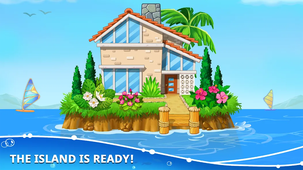 Взлом Island building! Build a house  [МОД Unlocked] — полная версия apk на Андроид screen 5