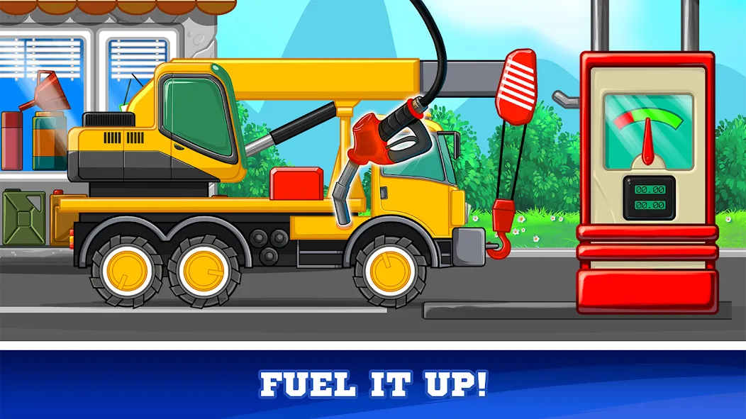 Скачать взлом Kids Cars Games build a truck  [МОД Много денег] — стабильная версия apk на Андроид screen 4