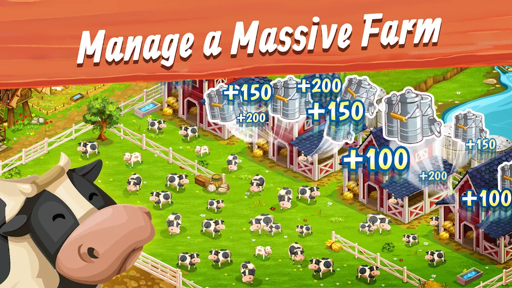 Взлом Big Farm: Mobile Harvest (Биг Фарм)  [МОД Много монет] — полная версия apk на Андроид screen 3