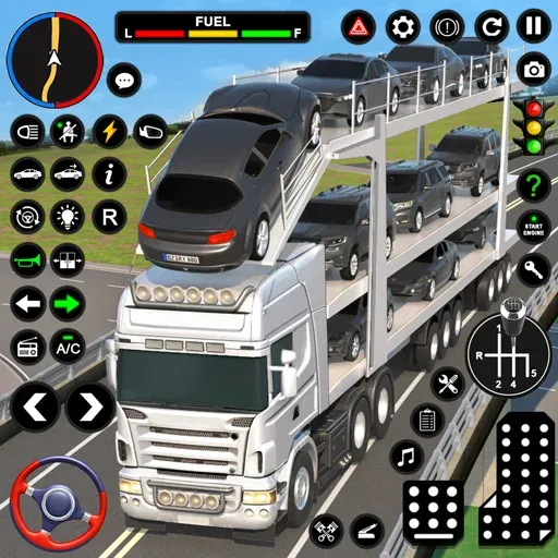 Взлом Car Transport — Truck Games 3D  [МОД Menu] — стабильная версия apk на Андроид screen 1