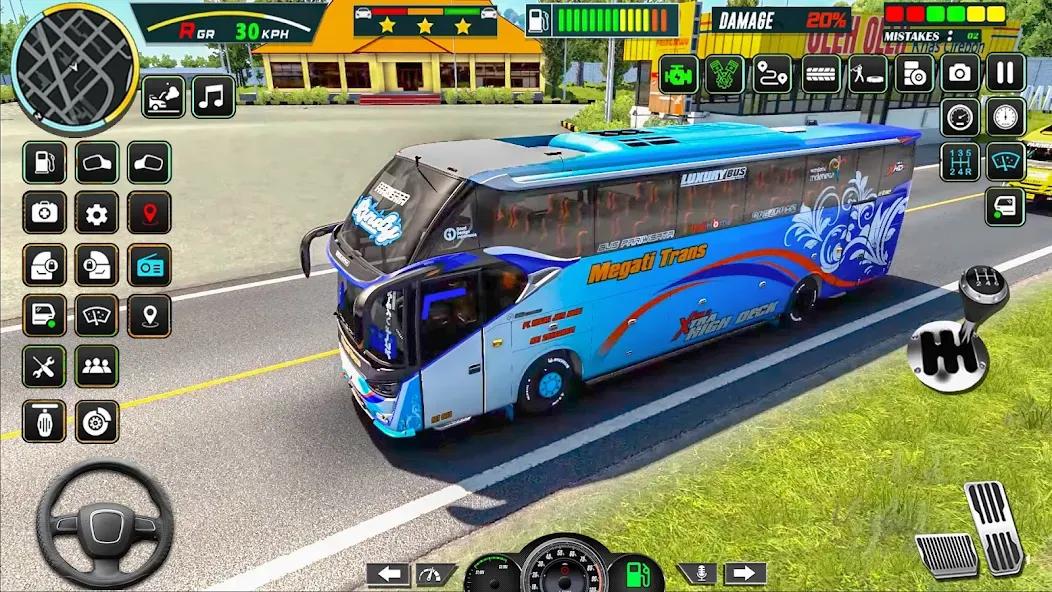 Скачать взлом Public Coach Bus Driving Game (Паблик Коуч Бас Драйвинг Гейм)  [МОД Mega Pack] — стабильная версия apk на Андроид screen 4