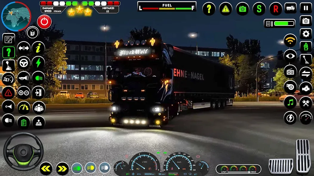 Взломанная Truck Driving Euro Truck Game  [МОД Бесконечные монеты] — стабильная версия apk на Андроид screen 5