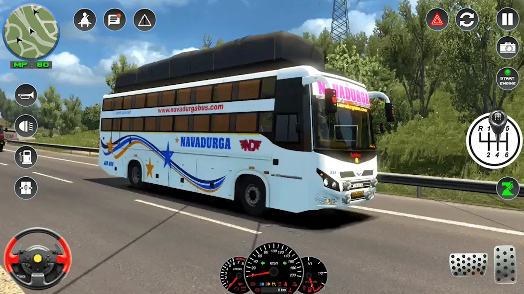 Скачать взломанную City Bus Driving: Bus Games 3D  [МОД Menu] — стабильная версия apk на Андроид screen 2