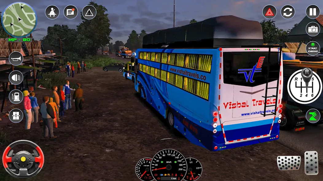 Скачать взломанную City Bus Driving: Bus Games 3D  [МОД Menu] — стабильная версия apk на Андроид screen 4