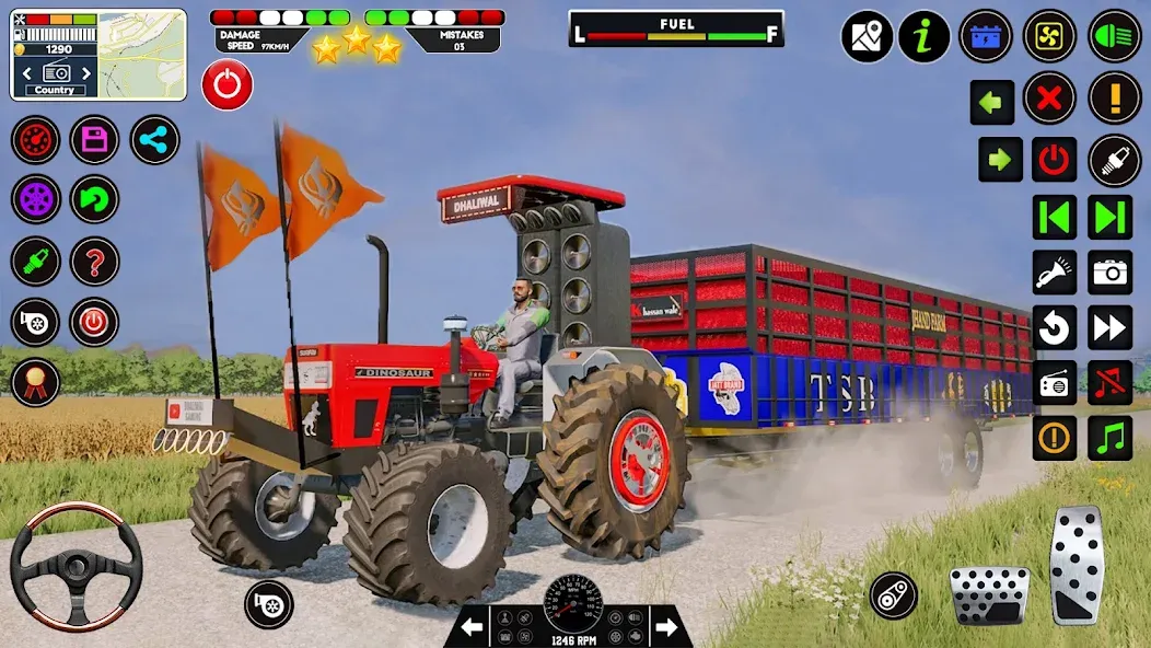 Взлом Tractor Driving — Tractor Game  [МОД Menu] — стабильная версия apk на Андроид screen 1