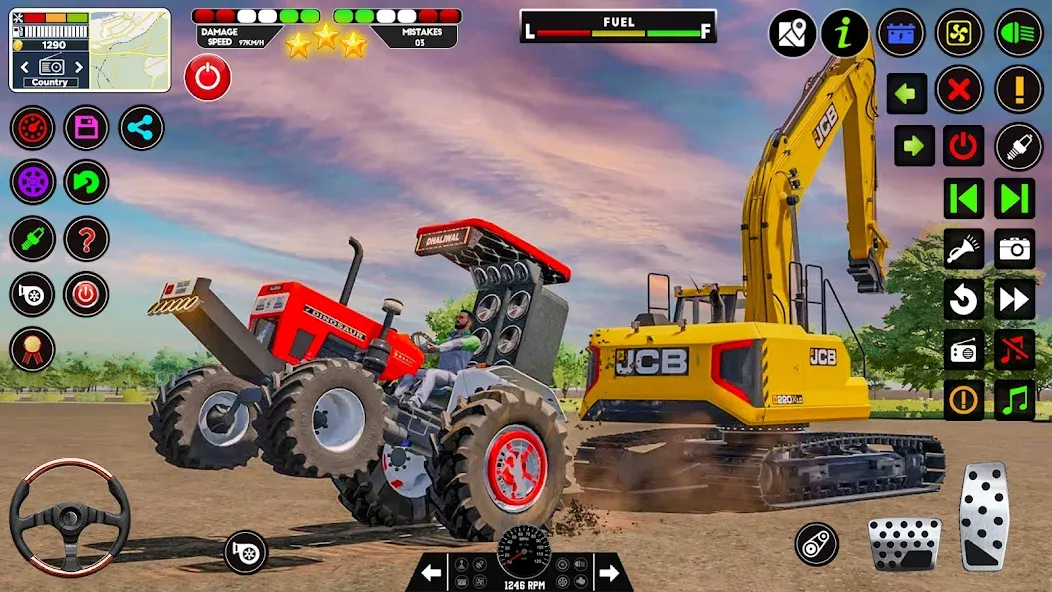 Взлом Tractor Driving — Tractor Game  [МОД Menu] — стабильная версия apk на Андроид screen 2