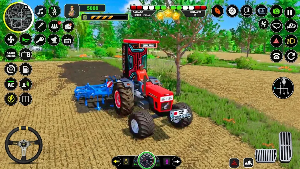 Взлом Tractor Driving — Tractor Game  [МОД Menu] — стабильная версия apk на Андроид screen 5