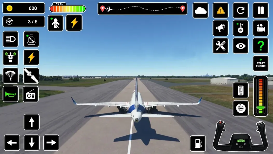 Скачать взломанную Pilot Simulator: Airplane Game  [МОД Все открыто] — полная версия apk на Андроид screen 5