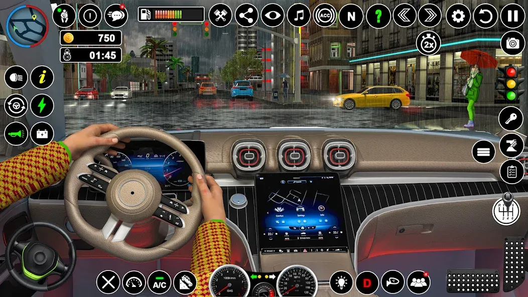 Взломанная Russian Taxi Driving Simulator  [МОД Много денег] — полная версия apk на Андроид screen 1